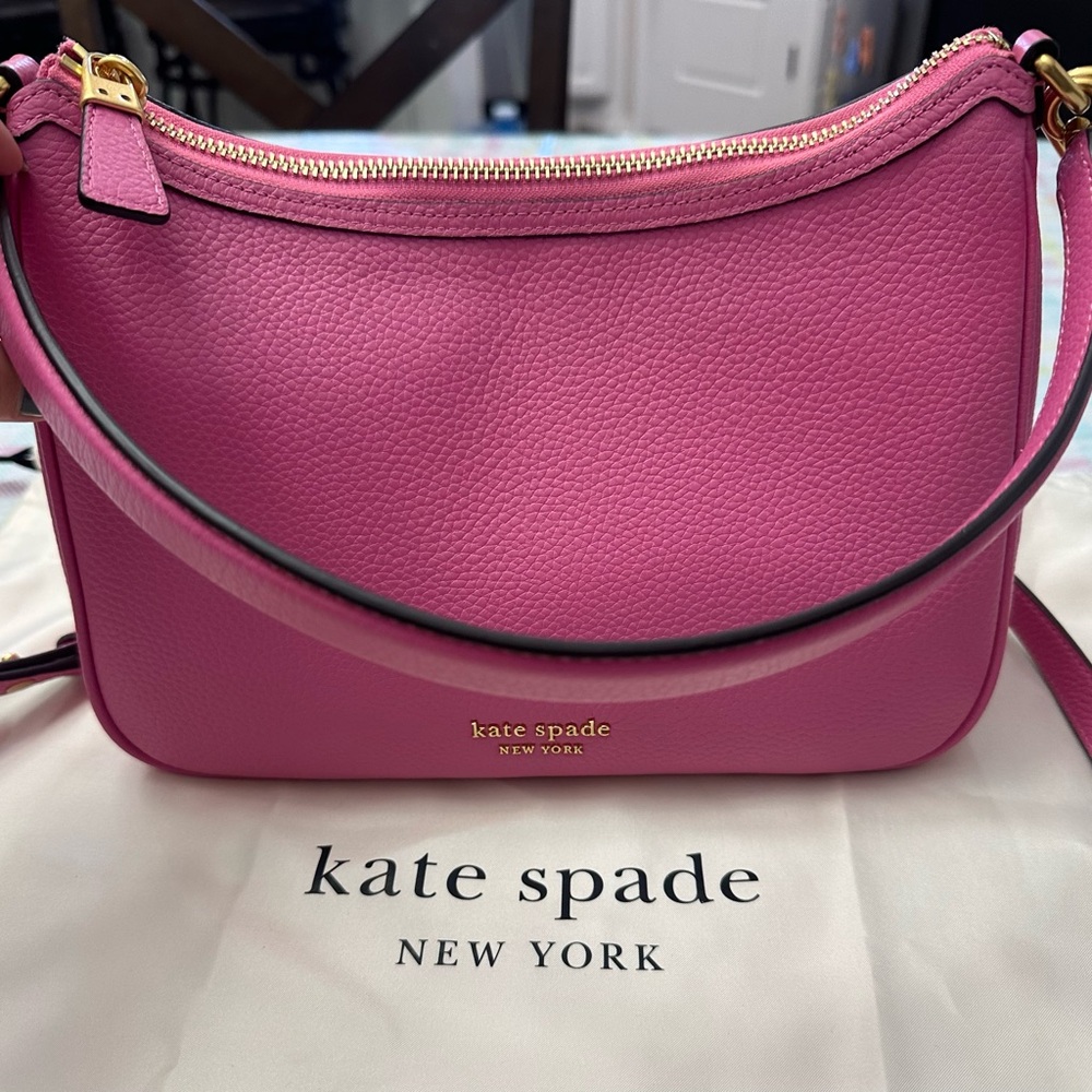 Kate spade pebbled leather shoulder bag